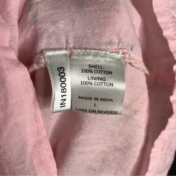 Happy Nature 100% cotton dress with tropical bird & floral pattern size large - Picture 5 of 8